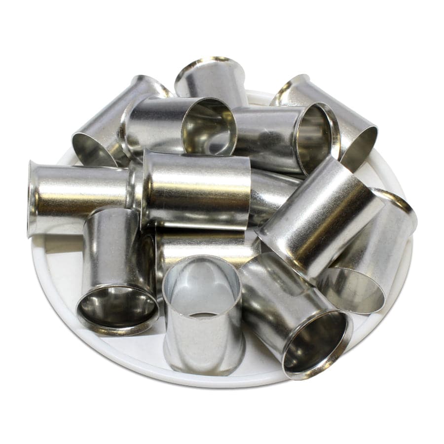 N700020 - 2/0 AWG Sin aislamiento Punteras, 20mm Pin, 50 piezas