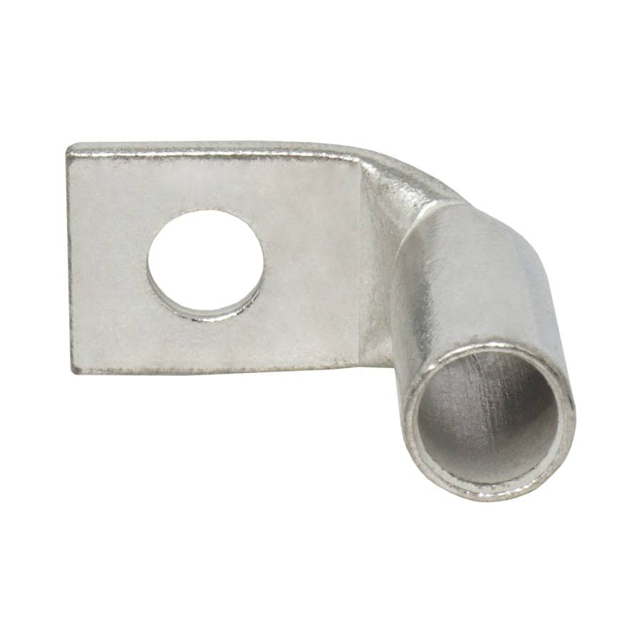 LBF314 - 90 Degree Barril largo Terminal de compresión - 3AWG - 1/4", 1 pieza